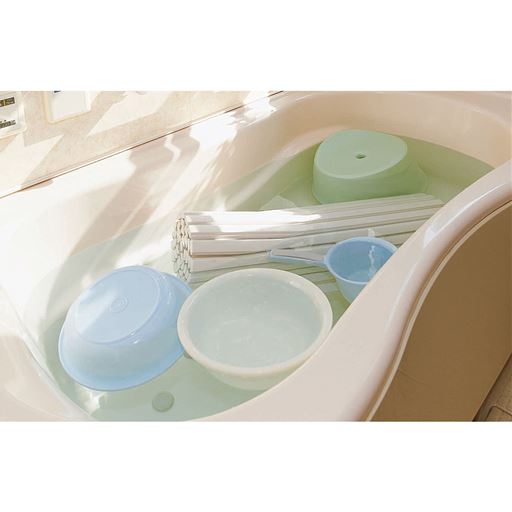 透明に変われば洗浄終了