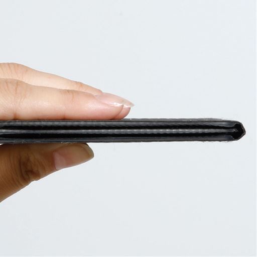 3つ折りにしてもかさばりにくい