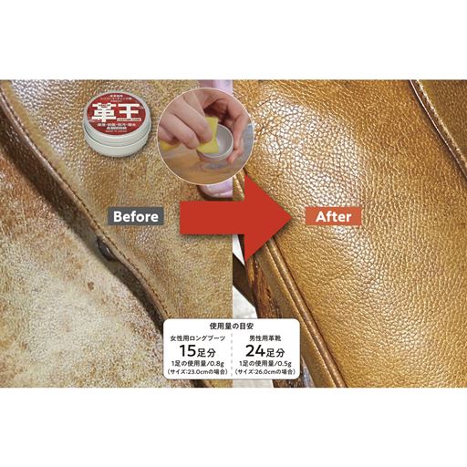 撥水・保湿・再生・抗菌・ツヤ出し、革のことはお任せ!