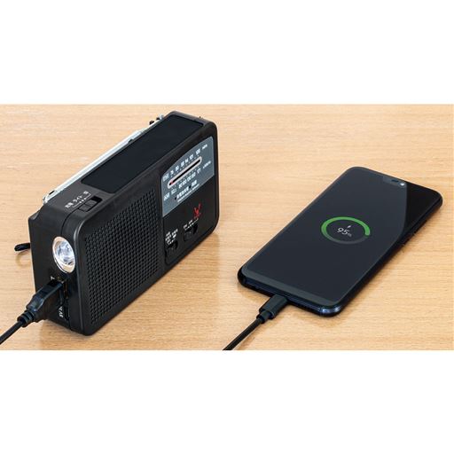 スマホの充電も可能! 出力用USB-Aポート搭載