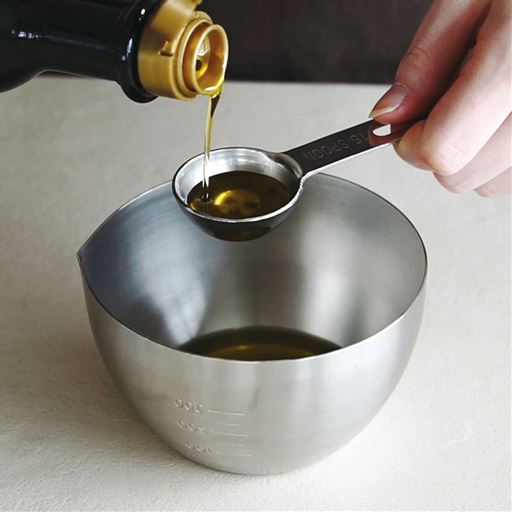 レシピ通りの味付けに