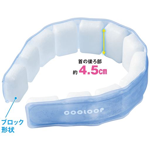 首の後ろ部 約4.5cm