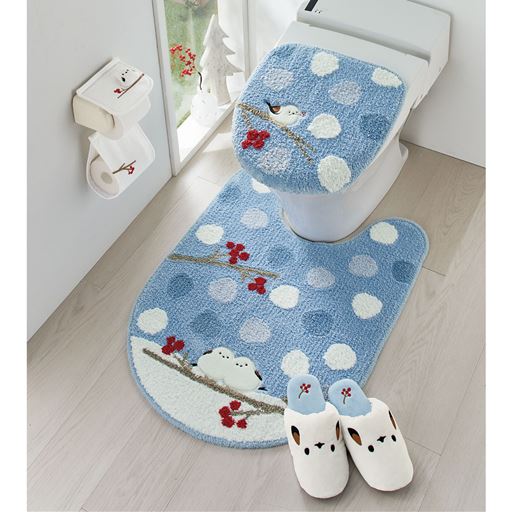 ブルー ※商品はスリッパです。<br>シリーズで揃えれば、もっと可愛い♪