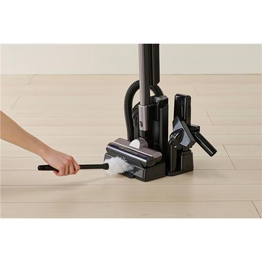 ［静電モップクリーンシステム］ほこりをついでにお掃除出来ちゃう。