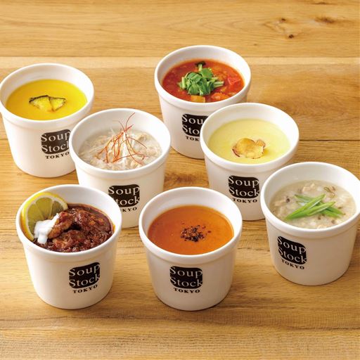 人気の7種スープセット<br>※カップは商品に含まれません。※イメージ