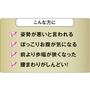 姿勢が悪いと言われる方、ぽっこりお腹が気になる方、前より歩幅が狭くなった方、腰まわりがしんどい方などにおすすめです。