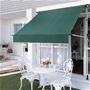 グリーン 涼しい日かげ空間が工事不要ですぐに完成! 組み立てが簡単になりました!