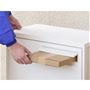 オフホワイト<br>ポスト投函可能で書類や小さな荷物も受け取れます。
