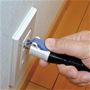ツマミを押すだけでプラグが抜ける 合計1500Wまで使用可能