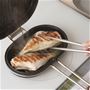 食材の油分や水分で、外側はカリッと、中はふっくら仕上がります。