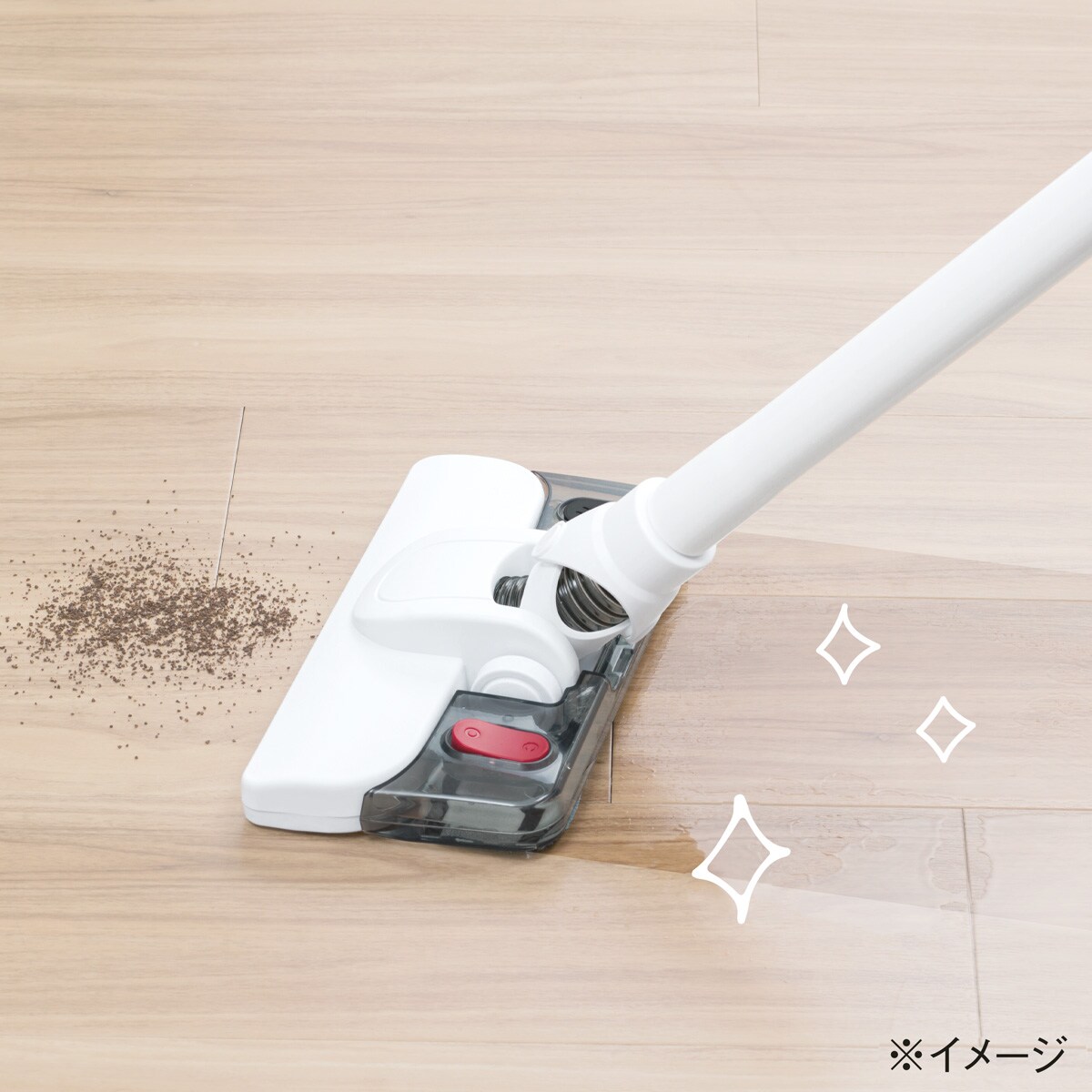 コード式スティッククリーナー水拭きプラス - セシール(cecile)