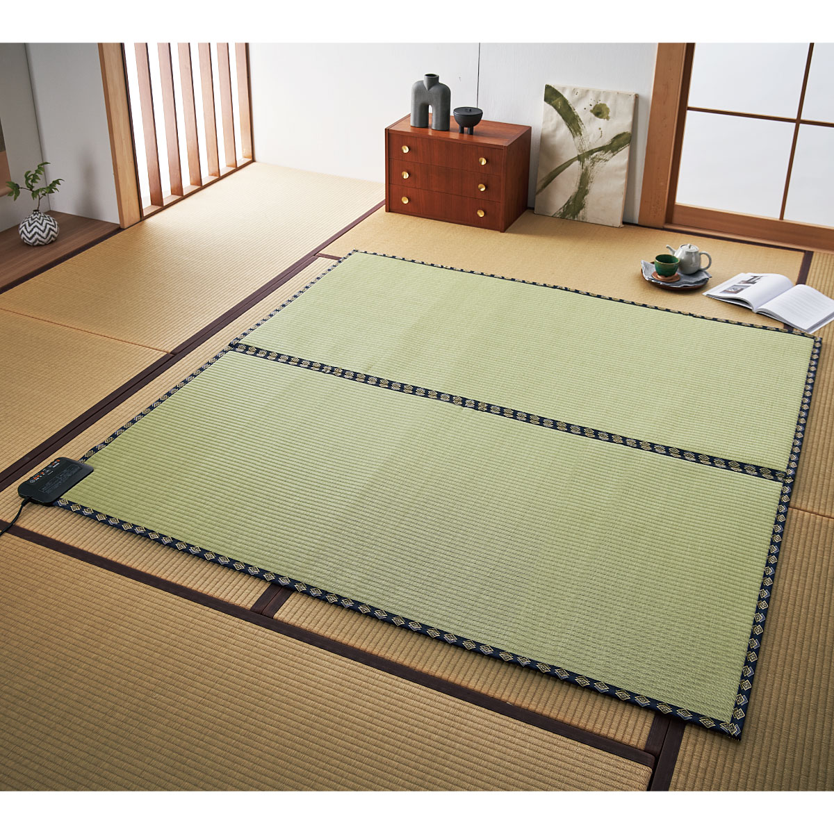 コイズミ 電気カーペット い草調 KDC2003 - セシール(cecile)