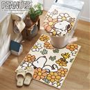 スヌーピー　トイレマット（フラワー）