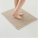 さらりと気持ちいいワッフルバスマット