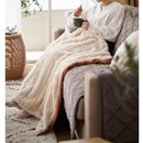 あったかブランケット（ニット柄）