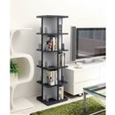 本が取り出しやすい回転ラック