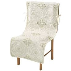 キルトチェアカバー(綿100%刺しゅう)