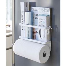 マグネットキッチンペーパー&ラップホルダー tower(タワー)