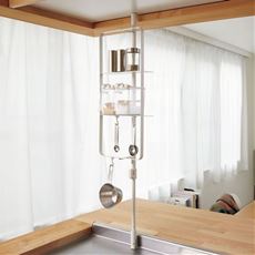 キッチン突っ張りラック