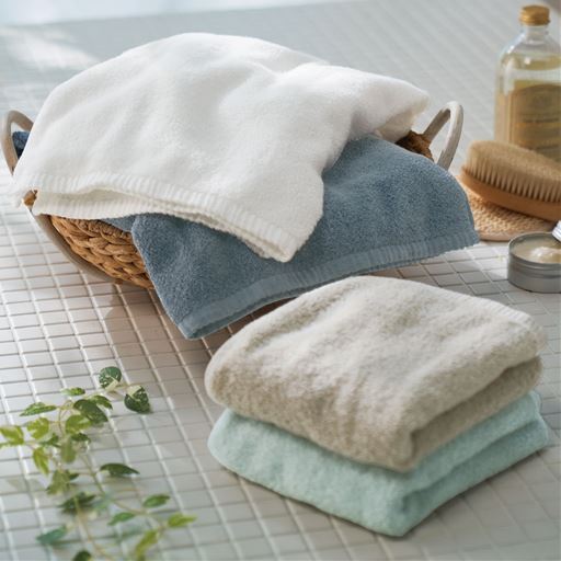 【今治産】軽くてちょうどいい厚みのやわふわタオル