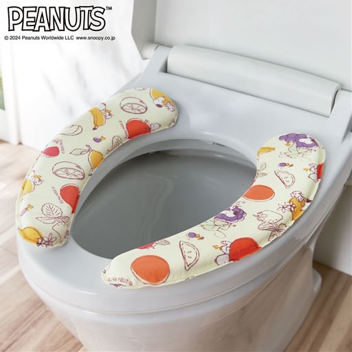 スヌーピー 便座クッション(フルーツ)
