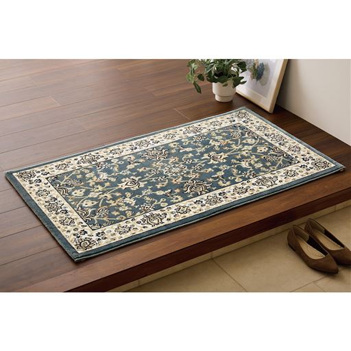 【トルコ製】ウィルトン織り玄関マット(ディオーネ)