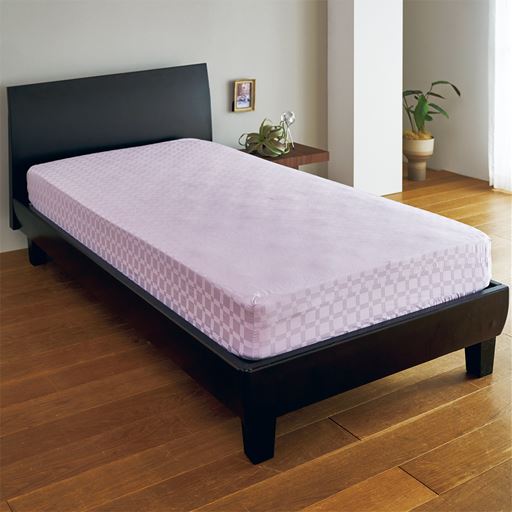 綿100%ボックスシーツ(ホテル感覚の高密度タイプ)