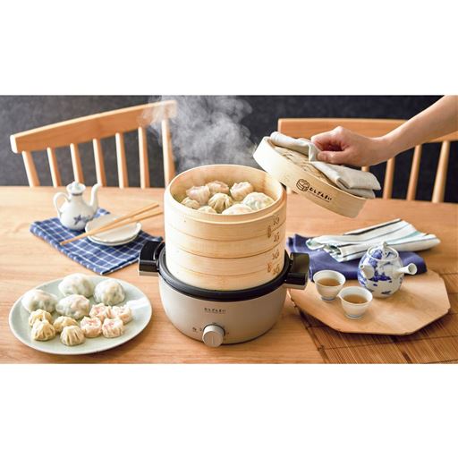 電気せいろ蒸し器むしざんまい