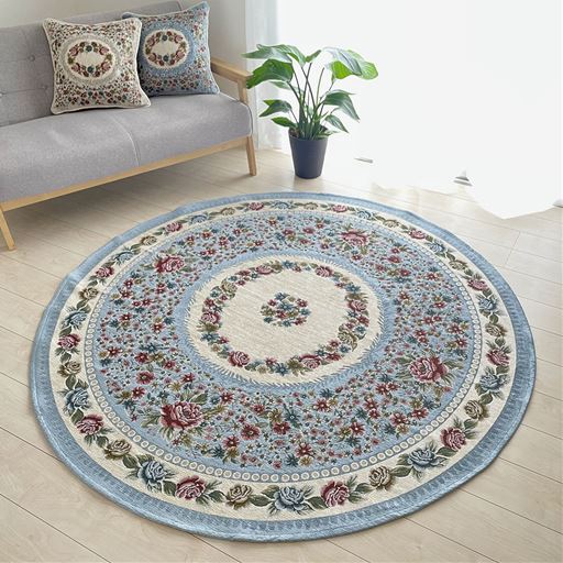 【イタリア製】ラグ(コモ/ジャカード織)