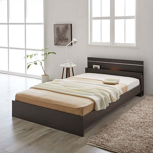 デザインベッド(ボンネルマットレス付き)