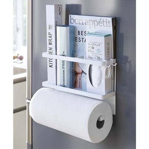 マグネットキッチンペーパー&ラップホルダー tower(タワー)