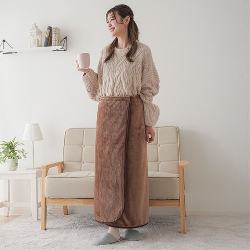 アルミ入り腰巻きブランケット
