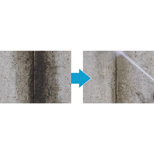 強力な水圧と水量!