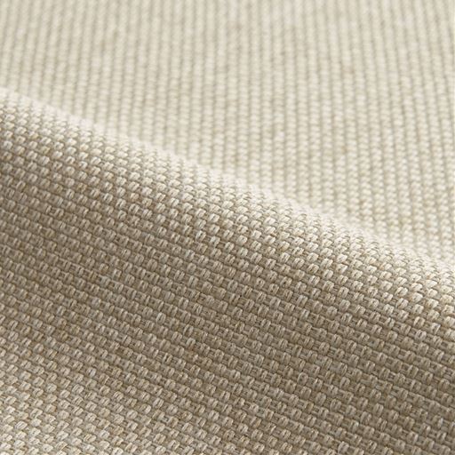 生地拡大(アイボリー)<br>風合いのある杢調の生地。