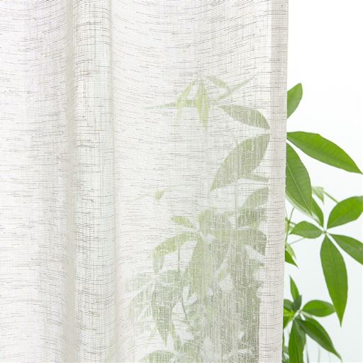 ライトグレー<br>天然素材のような生地感で、北欧テイストやボタニカルなお部屋にもぴったり。