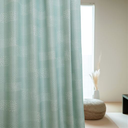 シャドーブルー(ゆきだま)<br>優しい色と柄で、和室にも洋室にもマッチします。