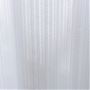 ホワイト<br>シンプルなストライプ模様の透けにくい生地。