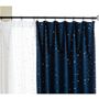 ネイビー<br>※商品はカーテンです。レースカーテンはVP-892を使用しています。