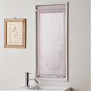 サイズが選べる小窓用目隠しレースカーテン・防炎遮熱