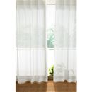 透け感のあるナチュラル無地ボイルカーテン