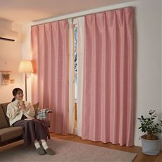 【形状記憶】窓を包む遮熱保温・防炎遮光カーテン