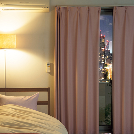 【オーダー】【形状記憶】遮音遮熱保温安眠1級遮光カーテン