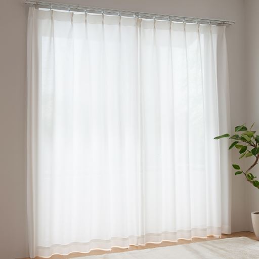 【オーダー】PM2.5対応遮熱UVカットミラーレースカーテン