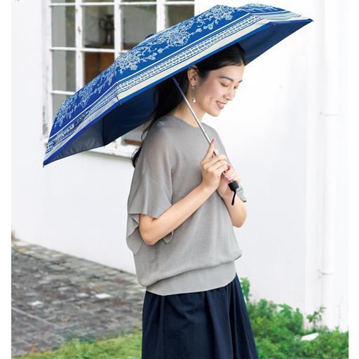 晴雨兼用 まるで木陰な折りたたみ傘