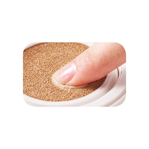 セミマットテクスチャー<br>うるおうのに、さらりとした仕上がり。