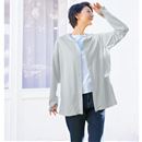 放熱吸汗首までカバーするＵＶパーカー