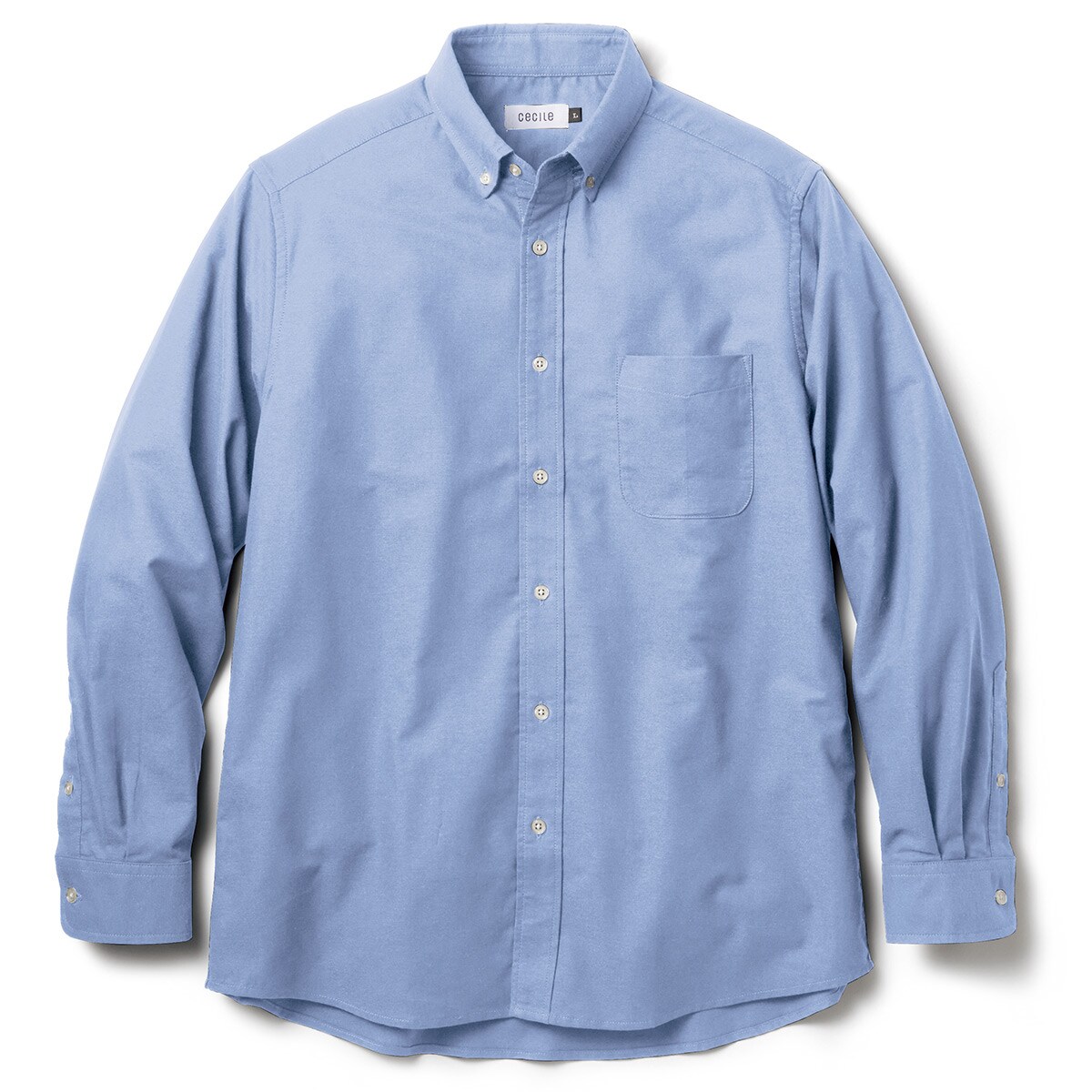 ENFÖLD 長袖シャツ ライトブルー ENFOLD(エンフォルド)｜TUCK BIG SHIRT/シャツ/ライトブルー の