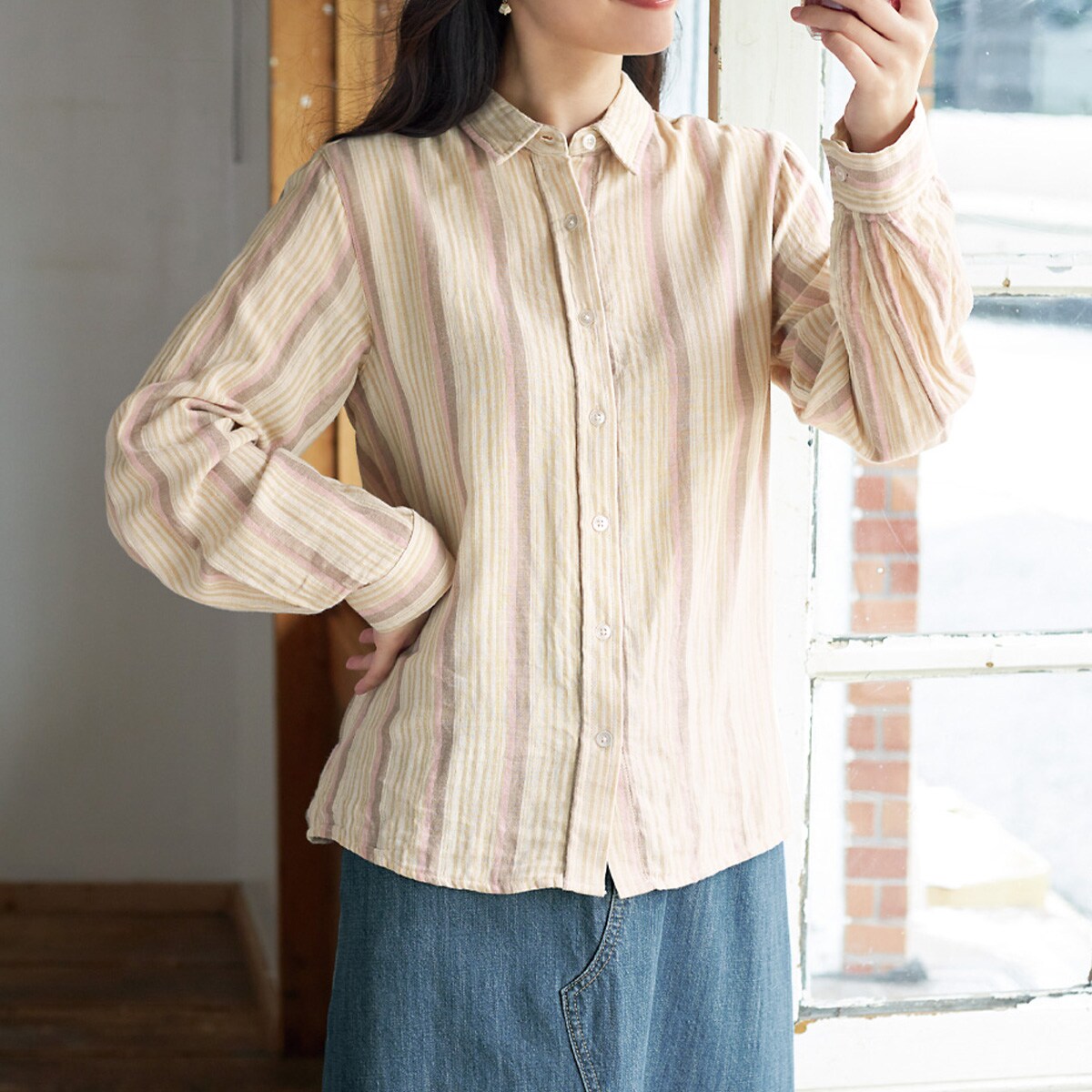フィッシュマンズ ファミリーTシャツ ダブルガーゼ素材 紺 Sサイズ フィッシュマンズ ファミリーTシャツ ダブルガーゼ素材 紺 S