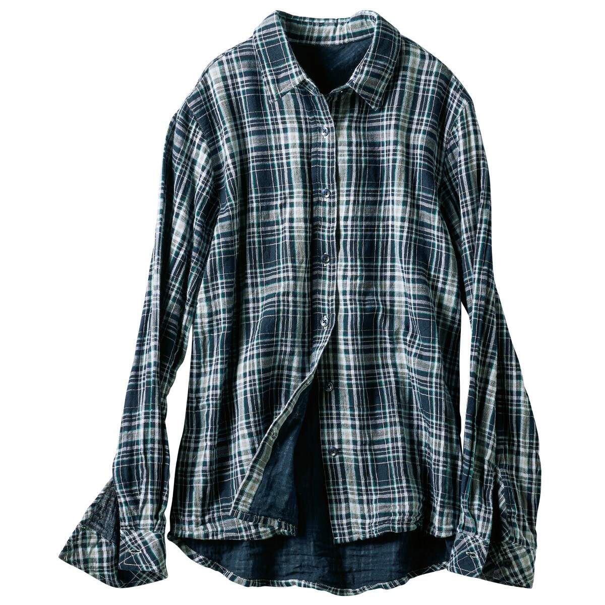 【最終値下げ】dairiku 21SS ダブルガーゼチェックウエスタンシャツ L dairiku 21SS ダブルガーゼチェックウエスタンシャツ L - メルカリ