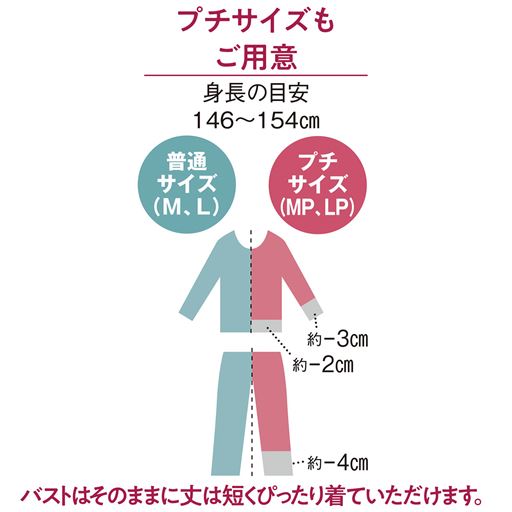 プチサイズもあります